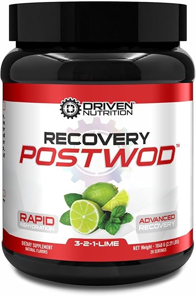 Driven PostWod- Complete Post Workout fomula with Creatine, Amino Acids, and Creatine Monohydrate (3-2-1 Lime, 20 Servings) in Pakistan in Pakistan