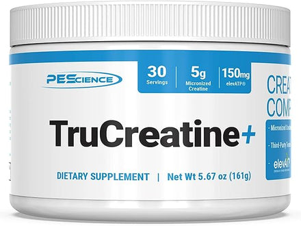 PEScience TruCreatine+, Pure Creatine Monohydrate and ElevATP Powder, 30 Servings in Pakistan