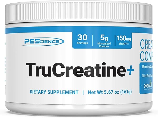 PEScience TruCreatine+, Pure Creatine Monohydrate and ElevATP Powder, 30 Servings in Pakistan in Pakistan