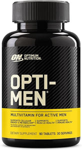 Opti-Men, Vitamin C, Zinc and Vitamin D, E, B12 for Immune Support Mens Daily Multivitamin Supplement, 90 Count (Packaging May Vary) in Pakistan