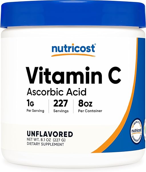 Nutricost Ascorbic Acid Powder (Vitamin C) 0. in Pakistan