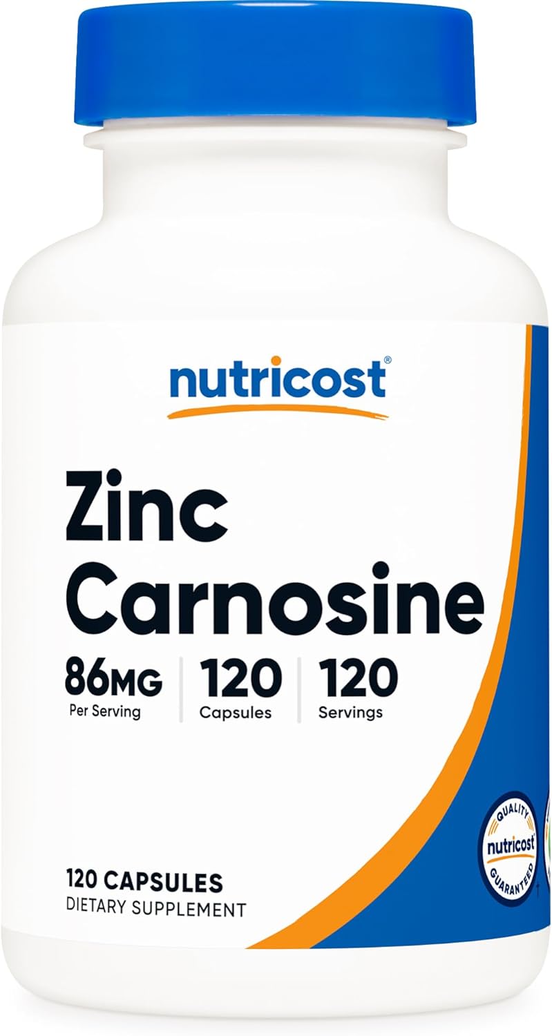 Nutricost Zinc Carnosine Non-GMO Gluten Free Zinc L-Carnosine Supplement in Pakistan