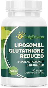Liposomal Glutathione 2000 MG, Superior Absorption, Glutathione Supplement with Hyaluronic Acid + Collagen Peptide + Resveratrol, Powerful Antioxidant, Health Aging, 60 Count in Pakistan