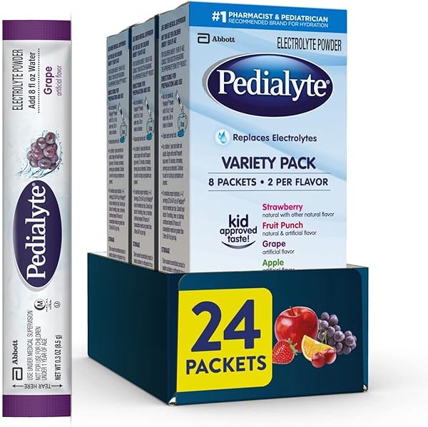 Pedialyte Electrolyte Powder Packets, Variety in Pakistan