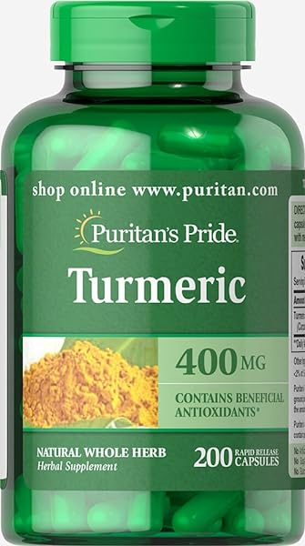 Turmeric 400 mg-200 Capsules in Pakistan in Pakistan