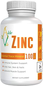 AlcheVita Zinc 50mg – High Bio-Availability – Essential Trace Mineral – Supplement for Immune Support, Bones, Skin & Muscle Support in Pakistan