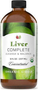 Liver Complete 8oz Organic Liquid Concentrate - Liver Cleanse & Digestive Bitters Vinegar Supplement in Pakistan
