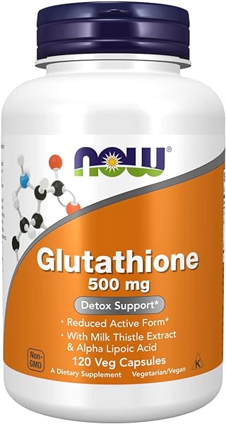 NOW Supplements, Glutathione 500 mg, with Mil in Pakistan