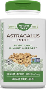 Astragalus Root - Astragalus Root Herbal Supplement - Traditional Immune Support* - Non-GMO Project Verified - Gluten & Dairy-Free - 180 Vegan Capsules in Pakistan