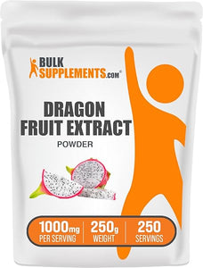 BulkSupplements.com Dragon Fruit Extract - Antioxidants Supplement - Pitaya Dragon Fruit Powder - Dragon Fruit Powder - Smoothie Powder - Pitaya Powder (250 Grams - 8.8 oz) in Pakistan