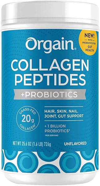 Orgain Collagen Peptides + Probiotics, Unflav in Pakistan