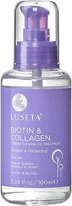 L LUSETA Biotin Hair Growth Serum with Collagen, Hair Oil for Thin and Damage Hair Growth Oil, Biotin growth serum for Frizzy & Damaged hair, Thickening and Healthier Scalp for Men & Women 3.38 Fl Oz in Pakistan