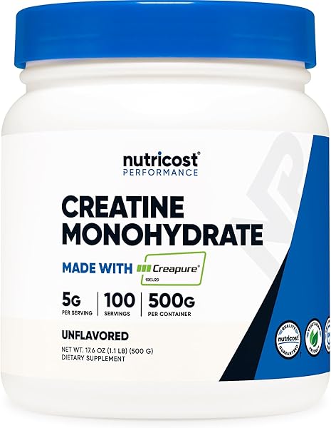 Nutricost Creapure® Creatine Monohydrate 500 in Pakistan