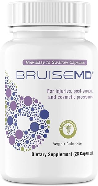 Arnica 1,000mg and Bromelain 500mg 2,400GDU/g Supplement for Bruising and Swelling, Easy to Swallow Capsules (7-Day Supply) in Pakistan