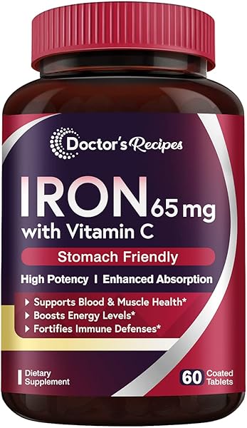 Iron 65 mg Carbonyl Iron with Vitamin C, Maxi in Pakistan