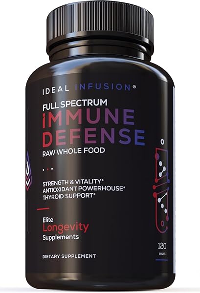 Raw Whole Food Immune Support: 100% Plant Based Vitamin C - Wildcrafted Vegan Vitamin D3 K2, Selenium Glycinate with Kelp Iodine for Thyroid Support (60 Servings) Zinc Orotate with Elderberry in Pakistan in Pakistan