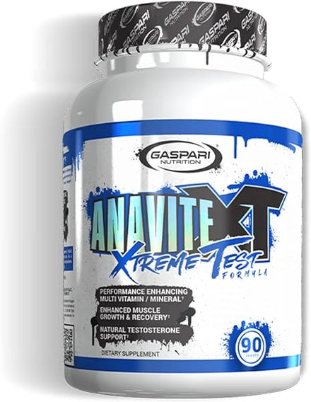 Anavite XT: Multivitamin and Mineral Complex for Men, Enhanced Muscle Growth and Recovery, Testosterone Support, 90 Tablets in Pakistan