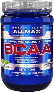 BCAA 2:1:1 Powder, Amino Acid Supplement for Muscle Recovery, Unflavored, 400 Gram (Pack of 1) in Pakistan