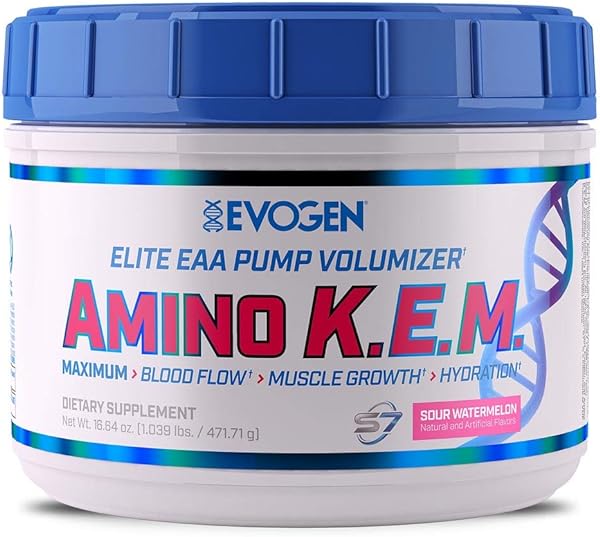 AminoKEM | Premium Essential Amino Acid, Nitric Oxide, Betaine anhydrous, S7, Recovery, volumizing, Pump Catalyst | Sour Watermelon in Pakistan in Pakistan