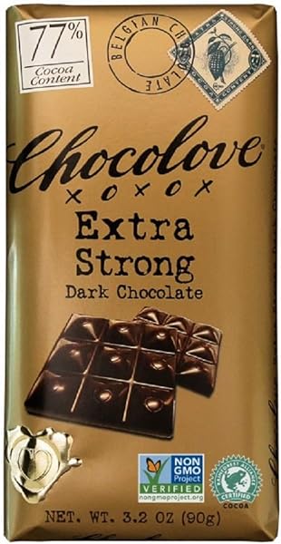 Chocolove Extra Strong Dark Chocolate Bar (3  in Pakistan