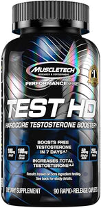 Testosterone Booster for Men MuscleTech Test HD Tribulus Terrestris for Men Max-Strength ATP & Test Booster for Men, Boost Free Testosterone Levels, 90 Pills in Pakistan