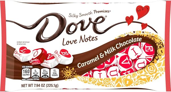 PROMISES Valentine's Love Notes Caramel Milk  in Pakistan