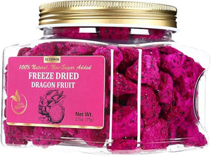 Premium Freeze Dried Diced Dragon Fruit 2.7 Oz/77g, No Sugar Added Pitaya,1 Ingredient & 100% Natural & No Addtives. in Pakistan