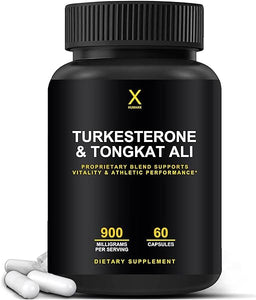 Turkesterone & Tongkat Ali 900mg - Supports Energy, Stamina, and Muscle Recovery and Growth - Turkesterone Supplement - Tongkat Ali Supplement - Long Jack Extract (Eurycoma Longifolia) in Pakistan