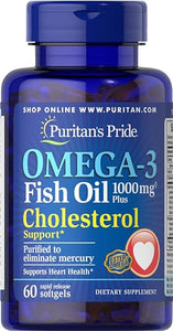 Omega-3 Fish Oil Plus Cholesterol Support** in Pakistan