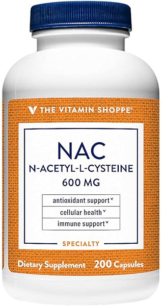 NAC N-Acetyl-L-Cysteine - Promotes Cellucor Health, Immune & Antioxidant Support - 600 MG (200 Capsules) in Pakistan in Pakistan