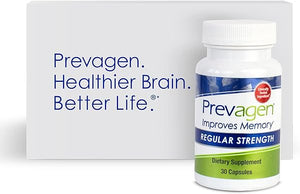 Prevagen Improves Memory - Regular Strength 10mg, 30 Capsules |1 Pack| with Apoaequorin & Vitamin D with Attractive and Stackable Prevagen Storage Box | Brain Supplement for Better Brain Health in Pakistan