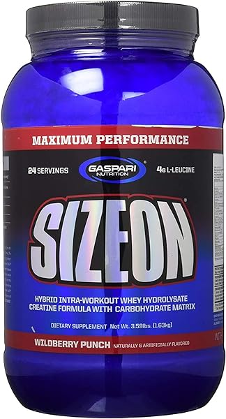SizeOn, The Ultimate Hybrid Intra-Workout Amino Acid & Creatine Formula, Increased Muscle Volume & Muscle Recovery (3.59 Pound, Wild Berry Punch) in Pakistan