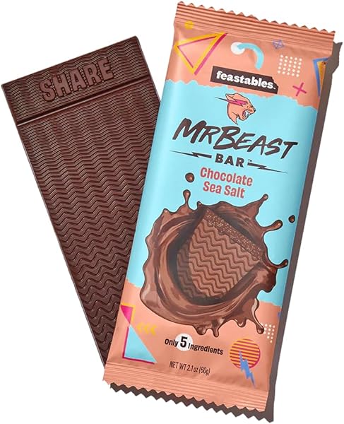 Chocolate Feastables Mr Beast Sea Salt in Pakistan