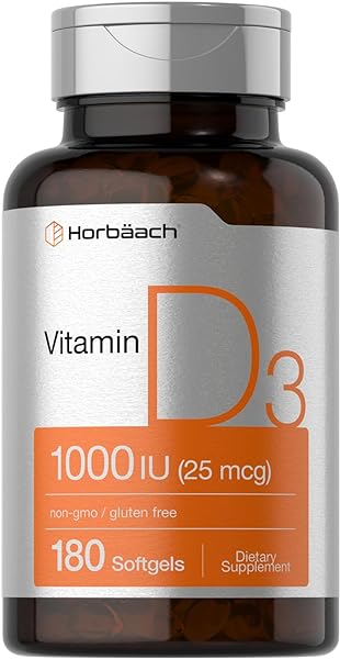 Vitamin D3 1000IU Softgels (25mcg) | 180 Coun in Pakistan