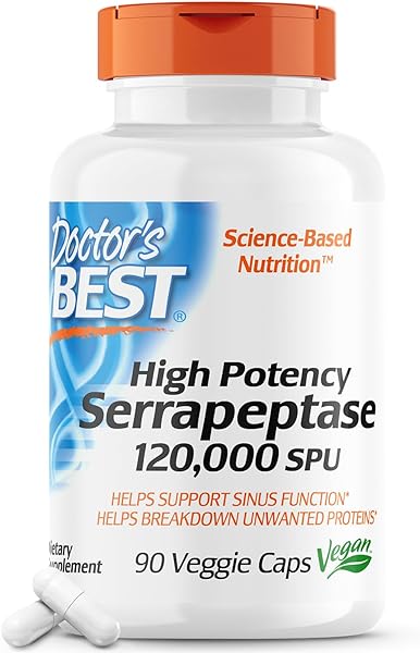 High Potency Serrapeptase, Non-GMO, Gluten Fr in Pakistan