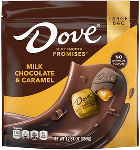 PROMISES Milk Chocolate & Caramel Candy, 12.67 Oz Large Bag in Pakistan