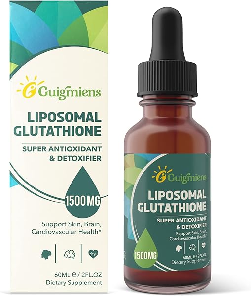 Liposomal Glutathione 1500 MG, Superior Absorption, Liquid Glutathione Supplement, Powerful Antioxidant, Liver Detox, Immune Enhancer, Soy-Free, Non-GMO, Vegan & Gluten Free, 2.02 fl.oz in Pakistan in Pakistan