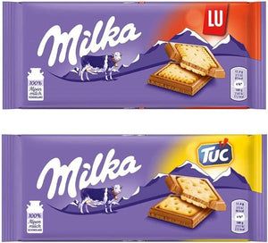 LU Biscuits & Milka TUC Crackers - Bundle 87gx2 in Pakistan