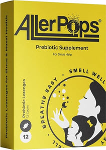 Prebiotic Supplement- Long Lasting Nasal/Sinus Health, Immune Balancing - Complete Nutrition for Airway Probiotics, 12 Gummy Lozenges in Pakistan
