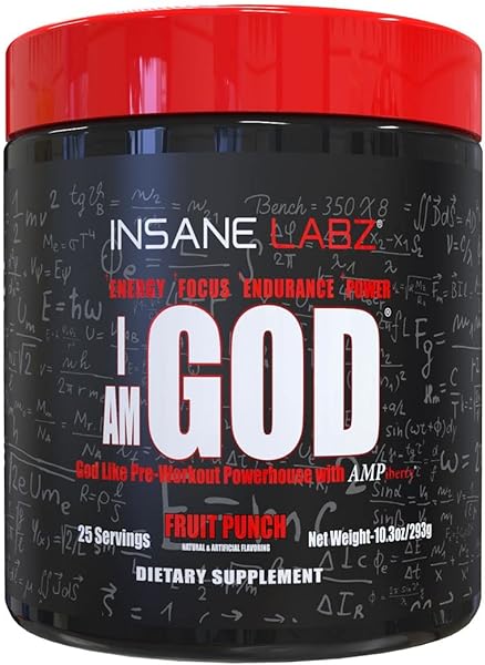 I am God Pre Workout, High Stim Pre Workout P in Pakistan