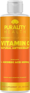 Vitamin C Liquid Supplement 1000mg per Serving, Micelle Liposomal Enhanced Absorption, Non-GMO, Gluten Free, Vegan, 15 Day Supply in Pakistan