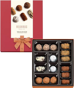 Neuhaus Belgian Chocolate Truffle Assortment Collection – 16 Truffles – Classic Butter Truffle, Extra Dark, Coffee, Cognac, Speculoos-Cheescake and Marc De Champagne in Pakistan