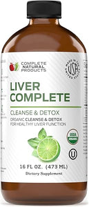 Liver Complete 16oz - Organic Liquid Liver Cleanse & Detox Supplement for High Enzymes, Fatty Liver, & Liver Support in Pakistan