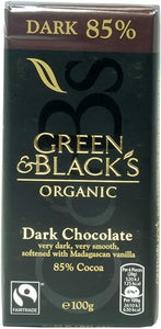 Green & Black's Dark Chocolate 85% Cocoa 100g (Pack of 5) in Pakistan