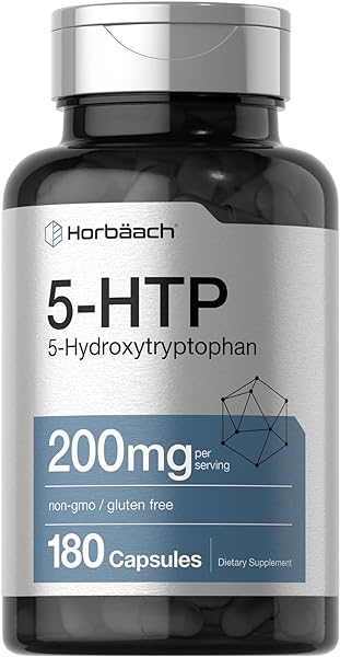 Horbäach 5HTP 200mg Capsules | 180 Count | G in Pakistan