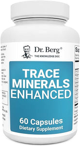 Dr. Berg Trace Minerals Enhanced Complex - Complete with 70+ Nutrient-Dense Health Minerals - Dietary Supplements - 60 Capsules in Pakistan