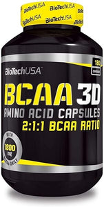 BIOTECH USA BCAA Nano 3D / 90Caps L-Leucine, L-Isoleucine and L-Valine in a 2:1:1 Ratio | Build Muscle, Improve Recovery and Increase Endurance in Pakistan