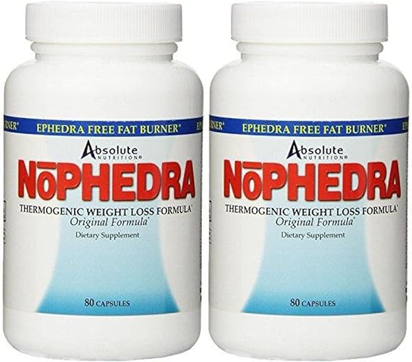 Nophedra Capsules, 80-Count Bottle (Pack of 2 in Pakistan