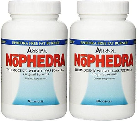 Nophedra Capsules, 80-Count Bottle (Pack of 2) in Pakistan