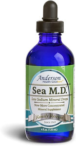 Anderson's Sea M.D. Concentrated Trace Mineral Drops, Ionic Electrolyte Magnesium Supplement, Aids in Muscle Cramps, Joint Health, Liquid Magnesium, Easy to Take, 4 fl oz, 60 Servings in Pakistan